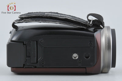 【中古】Panasonic パナソニック HC-V620M ブラウン デジタルハイビジョンビデオカメラ