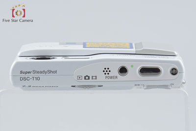 【中古】SONY ソニー Cyber-shot DSC-T10 ホワイト デジタルスチルカメラ