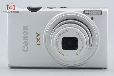 【中古】Canon キヤノン IXY 220F シルバー コンパクトデジタルカメラ