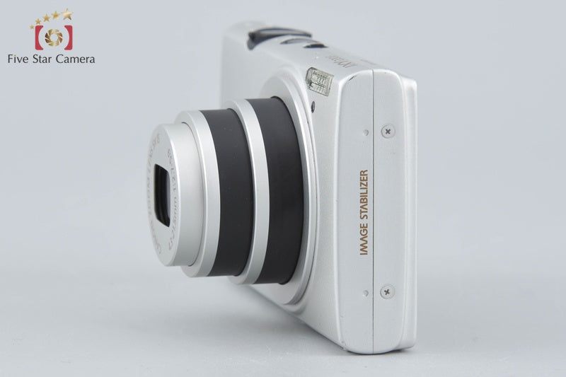 中古】Canon キヤノン IXY 220F シルバー コンパクトデジタルカメラ