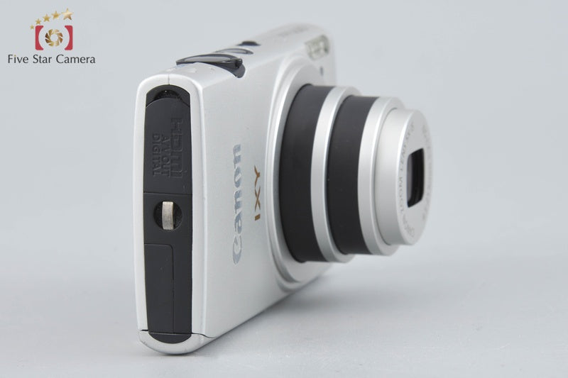 中古】Canon キヤノン IXY 220F シルバー コンパクトデジタルカメラ