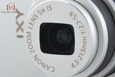 【中古】Canon キヤノン IXY 220F シルバー コンパクトデジタルカメラ