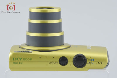 【中古】Canon キヤノン IXY 600F グリーン コンパクトデジタルカメラ