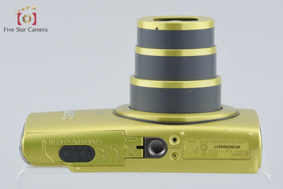 【中古】Canon キヤノン IXY 600F グリーン コンパクトデジタルカメラ