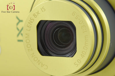 【中古】Canon キヤノン IXY 600F グリーン コンパクトデジタルカメラ