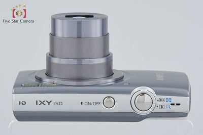 【中古】Canon キヤノン IXY 150 シルバー コンパクトデジタルカメラ