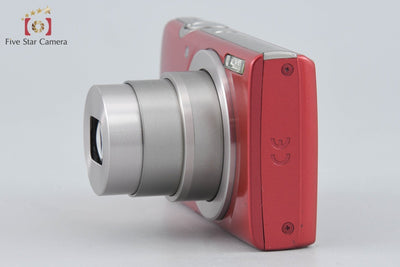 【中古】Canon キヤノン IXY 200 レッド コンパクトデジタルカメラ