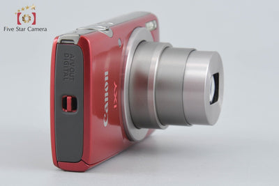 【中古】Canon キヤノン IXY 200 レッド コンパクトデジタルカメラ