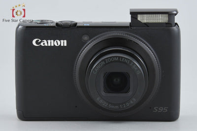 【中古】Canon キヤノン PowerShot S95 ブラック コンパクトデジタルカメラ