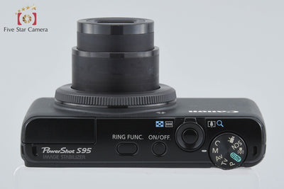 【中古】Canon キヤノン PowerShot S95 ブラック コンパクトデジタルカメラ