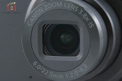 【中古】Canon キヤノン PowerShot S95 ブラック コンパクトデジタルカメラ