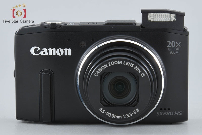 中古】Canon キヤノン PowerShot SX280 HS ブラック コンパクト