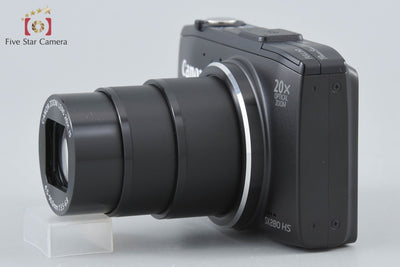 【中古】Canon キヤノン PowerShot SX280 HS ブラック コンパクトデジタルカメラ