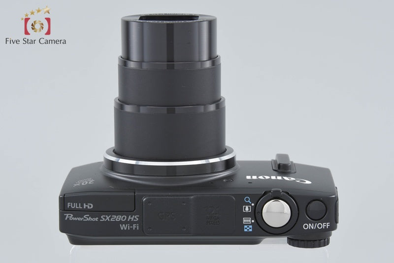 中古】Canon キヤノン PowerShot SX280 HS ブラック コンパクト