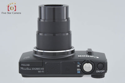 【中古】Canon キヤノン PowerShot SX280 HS ブラック コンパクトデジタルカメラ