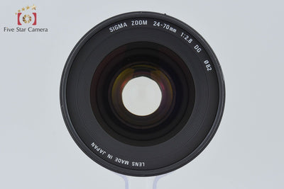 【中古】SIGMA シグマ 24-70mm f/2.8 EX DG ASPHERICAL キヤノン用