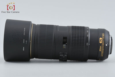【中古】Nikon ニコン AF-S NIKKOR 70-200mm f/4 G ED VR