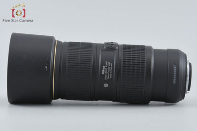 【中古】Nikon ニコン AF-S NIKKOR 70-200mm f/4 G ED VR