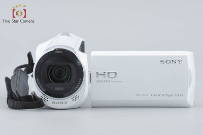 【中古】SONY ソニー ハンディカム HDR-CX470 ホワイト デジタルビデオカメラ