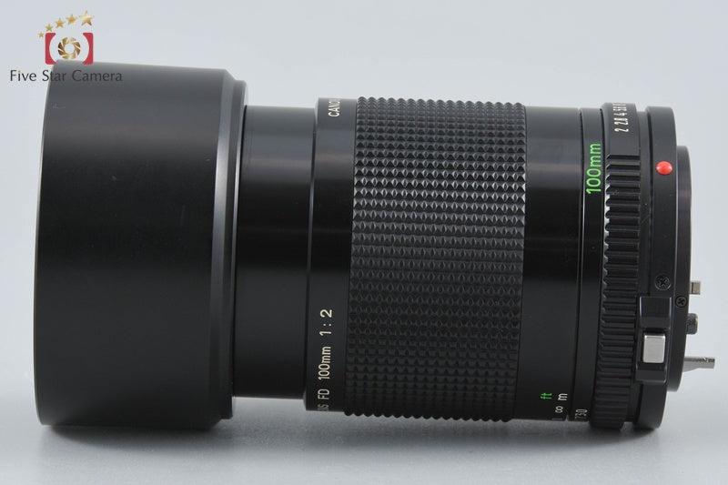 中古】Canon キヤノン New FD 100mm f/2 – Five Star Camera