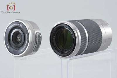 【中古】SONY ソニー α6400 ILCE-6400 シルバー ダブルズームレンズキット シャッター回数僅少 元箱付き