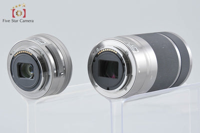 【中古】SONY ソニー α6400 ILCE-6400 シルバー ダブルズームレンズキット シャッター回数僅少 元箱付き