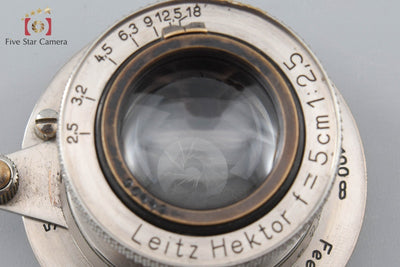 【中古】Leica ライカ Hektor 50mm f/2.5 L39 ライカスクリューマウント