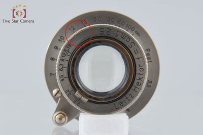 【中古】Leica ライカ Hektor 50mm f/2.5 L39 ライカスクリューマウント