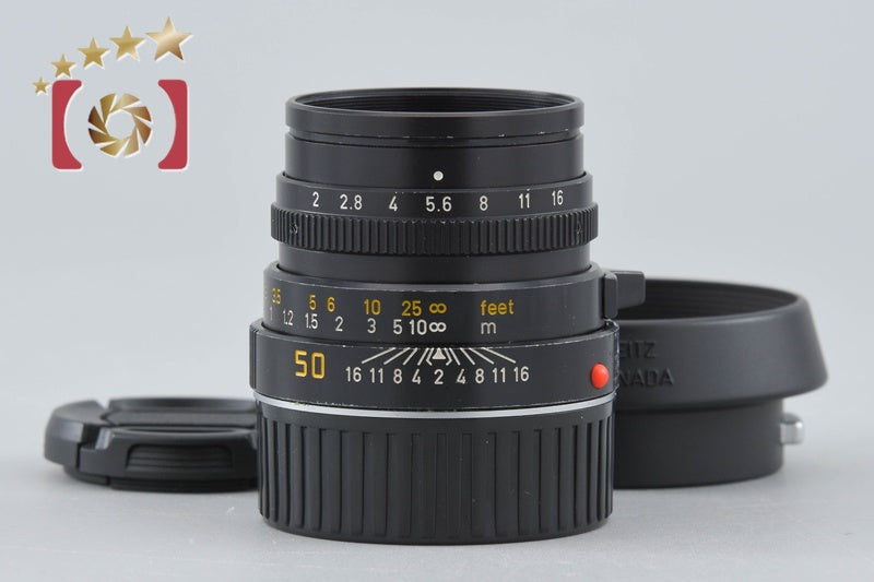【中古】Leica ライカ SUMMICRON-M 50mm f/2 第3世代 ブラック 70周年記念モデル
