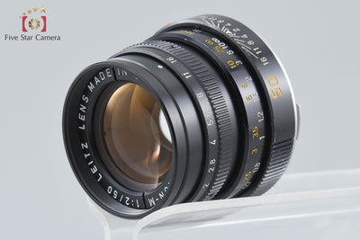 【中古】Leica ライカ SUMMICRON-M 50mm f/2 第3世代 ブラック 70周年記念モデル