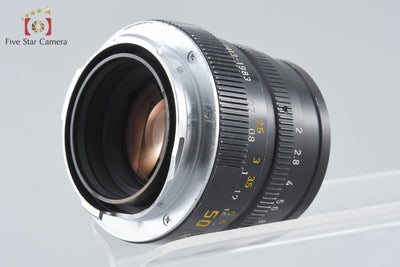 【中古】Leica ライカ SUMMICRON-M 50mm f/2 第3世代 ブラック 70周年記念モデル