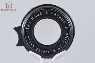 【中古】Leica ライカ SUMMICRON-M 50mm f/2 第3世代 ブラック 70周年記念モデル