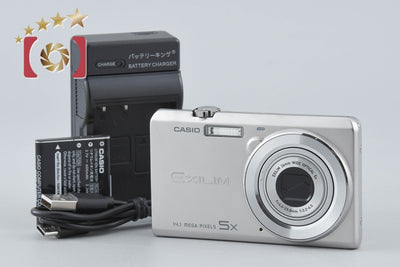 【中古】CASIO カシオ EXILIM EX-ZS10 シルバー コンパクトデジタルカメラ