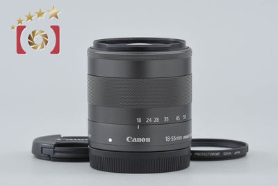 【中古】Canon キヤノン EF-M 18-55mm f/3.5-5.6 IS STM