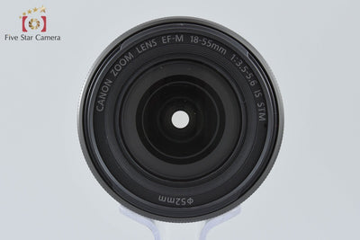 【中古】Canon キヤノン EF-M 18-55mm f/3.5-5.6 IS STM