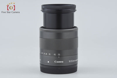 【中古】Canon キヤノン EF-M 18-55mm f/3.5-5.6 IS STM