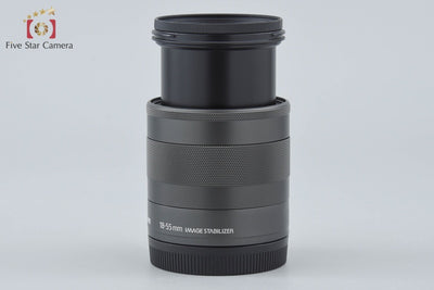 【中古】Canon キヤノン EF-M 18-55mm f/3.5-5.6 IS STM