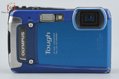 【中古】OLYMPUS オリンパス TOUGH TG-820 ブルー 防水デジタルカメラ