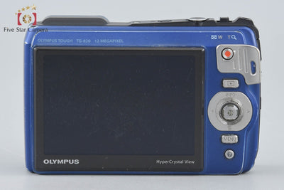 【中古】OLYMPUS オリンパス TOUGH TG-820 ブルー 防水デジタルカメラ