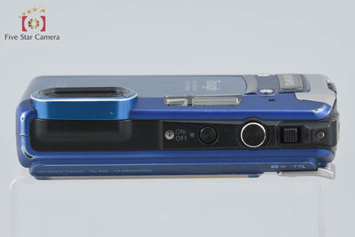 【中古】OLYMPUS オリンパス TOUGH TG-820 ブルー 防水デジタルカメラ