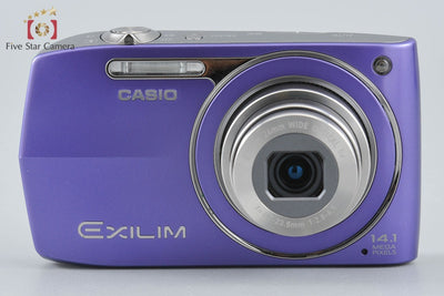【中古】Casio カシオ EXILIM ZOOM EX-Z2000 バイオレット コンパクトデジタルカメラ