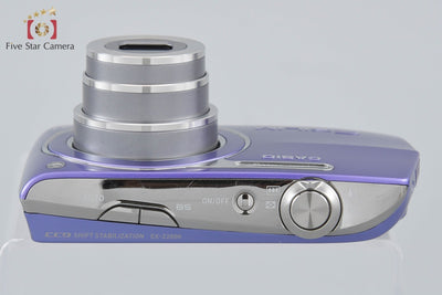【中古】Casio カシオ EXILIM ZOOM EX-Z2000 バイオレット コンパクトデジタルカメラ