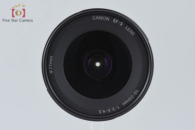 【中古】Canon キヤノン EF-S 10-22mm f/3.5-4.5 USM 元箱付き