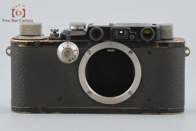 【中古】Leica ライカ DIII ブラック レンジファインダーフィルムカメラ