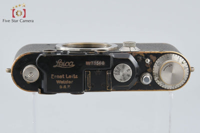 【中古】Leica ライカ DIII ブラック レンジファインダーフィルムカメラ