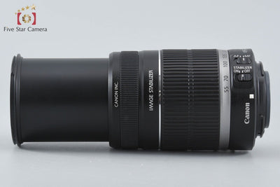 【中古】Canon キヤノン EF-S 55-250mm f/4-5.6 IS