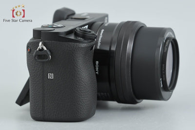 【中古】SONY ソニー α6000 ILCE-6000 ブラック パワーズームレンズキット シャッター回数僅少 多言語対応