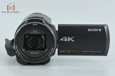 【中古】SONY ソニー HANDYCAM FDR-AX45 ブラック ビデオカメラ 多言語対応