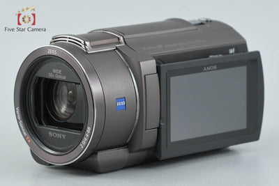 【中古】SONY ソニー HANDYCAM FDR-AX40 ブロンズブラウン ビデオカメラ 多言語対応