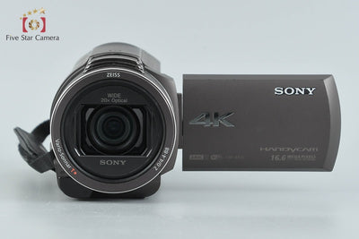 【中古】SONY ソニー HANDYCAM FDR-AX40 ブロンズブラウン ビデオカメラ 多言語対応
